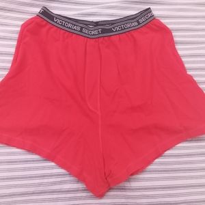 Victoria secret red boxer shorts